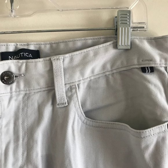 Mens Nautica Light Grey Pants - Picture 9 of 9
